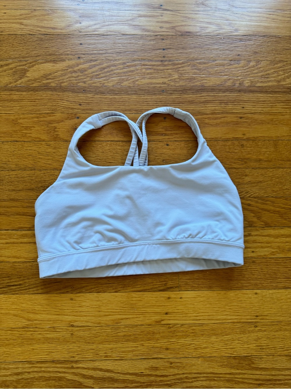 lululemon Energy Bra size 8 *Medium Support, B–D Cups in serene blue